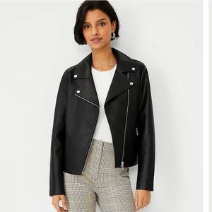 🩶 Ann Taylor Moto Jacket